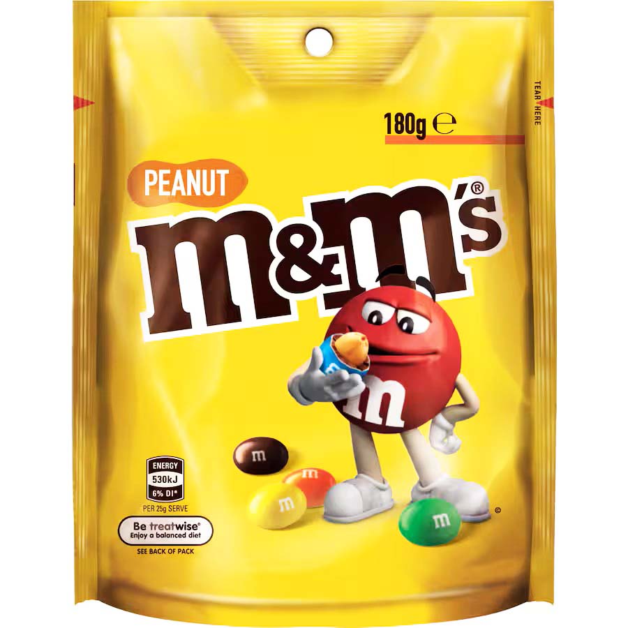 Mars - MMs 180g Peanut x 16ct