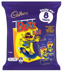 Cadbury Sharepack Buzz Bar - 12 bags per box - 8 bars per bag