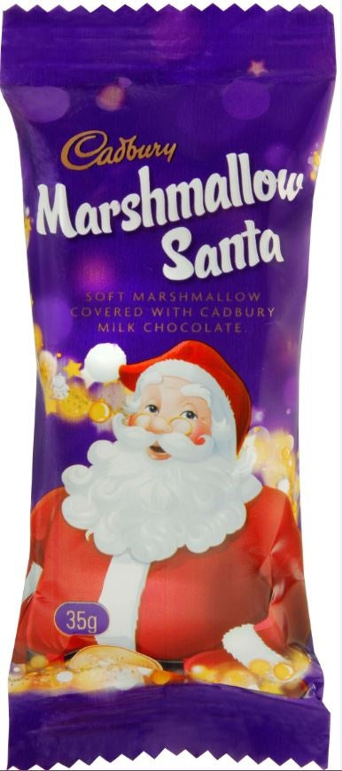 Cadbury Christmas Marshmallow Santa 35g x 40ct