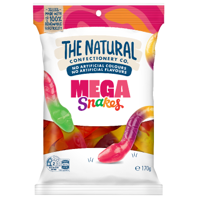 TNCC Mega Snakes 170g x 16ct