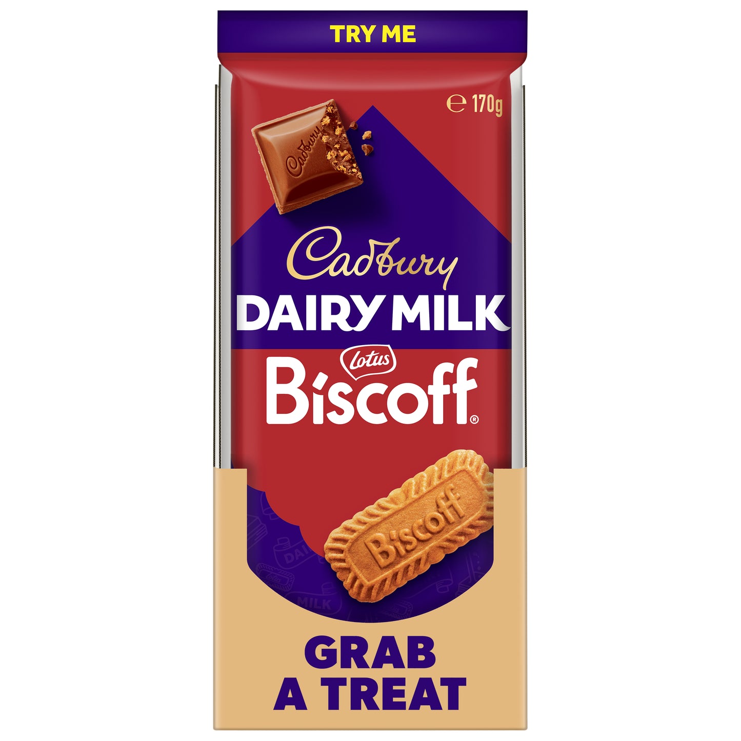 Cadbury 170g Biscoff Block x 16ct