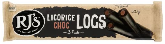 RJ's LOGS - Triples Lic Choc Logs 120g x 10ct