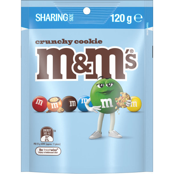 Mars - MMs 120g Crunchy Cookie  x 18ct