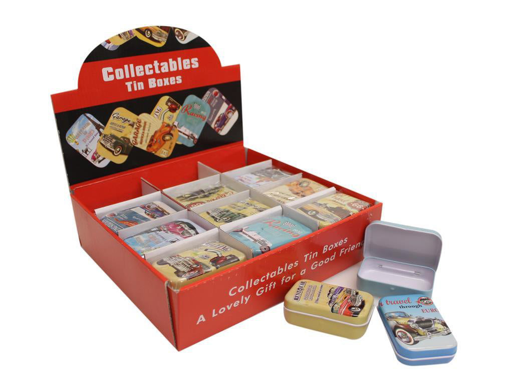 Toy - Collectable Tins - Classic Cars x 32ct
