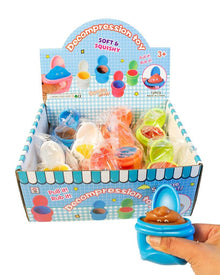 Toy - Squishy Poo In Toilet x 12ct