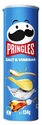 Pringles 134g Salt n Vinegar x12ct