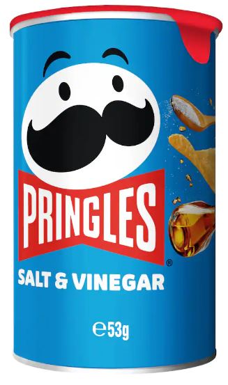 Pringles 53g Salt n Vinegar x12ct
