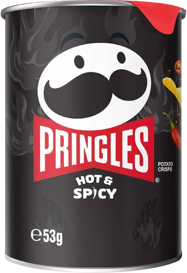 Pringles 53g Hot And Spicy x12ct