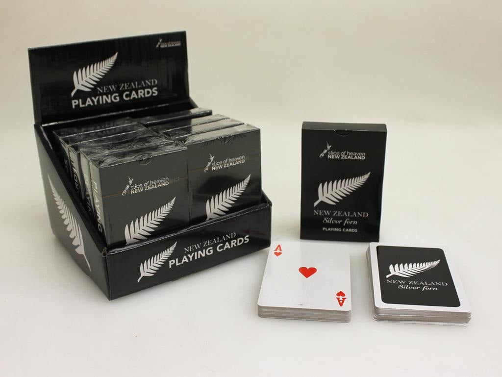 Playing Cards - Silver Fern