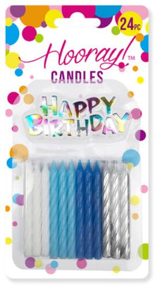 Candles - Blue x 24ct