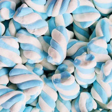 Puffy Mallow Twists Blue and White approx 255ct 800g