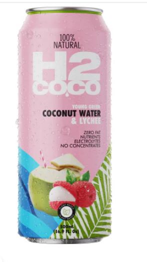 H2 Coconut Lychee Water 500ml x 12ct