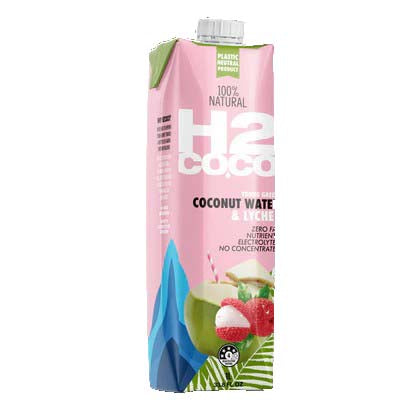 H2 Coconut Lychee Water 1Lt x 6ct