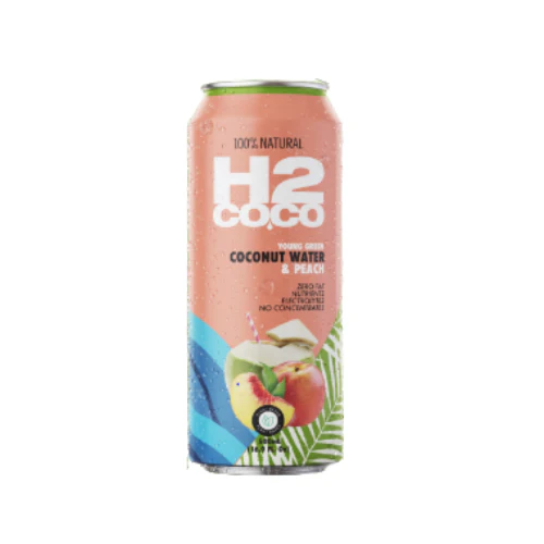 H2 Coconut Peach Water 500ml x12ct
