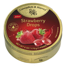 C&H Strawberry Filled Drops Tin 175g x10ct