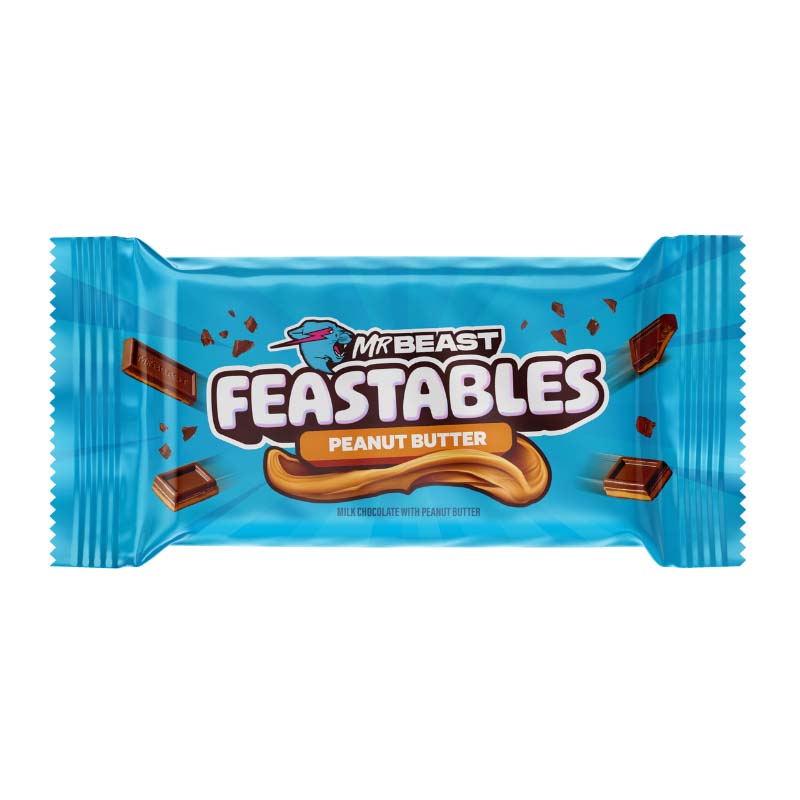 Feastables - Mr Beast Peanut Butter Bar 35g x 24ct