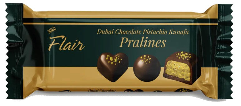 Flair Dubai Chocolate Pistachio Pralines 45g x12ct