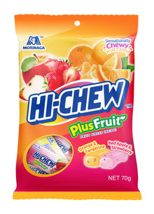 Hi-Chew Bag PlusFruit 70g x 18ct