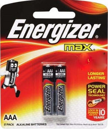 Batteries - Energizer AAA 2pack