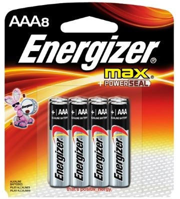 Batteries - Energizer  AAA 4pack