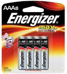 Batteries - Energizer  AAA 4pack