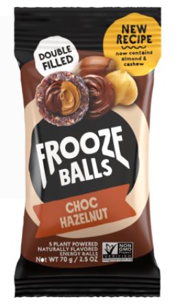 Frooze Balls Choc Hazelnut 70g x 20ct