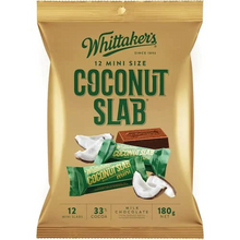 Whittakers Mini Slab - Coconut 180g x12ct