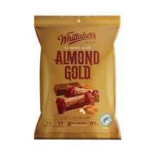 Whittakers Mini Slab - Almond Gold 180g x12ct