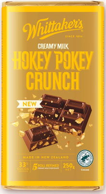 Whittakers Blocks 250g Hokey Pokey Crunch x 12ct