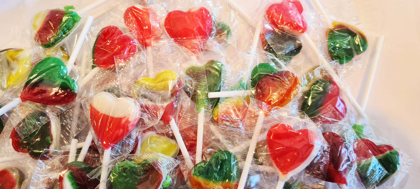 Florestal Assorted Mini HEART Lollipop 6g x 200ct