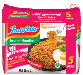 Indomie Noodles - Hot and Spicy 85g x 5ct