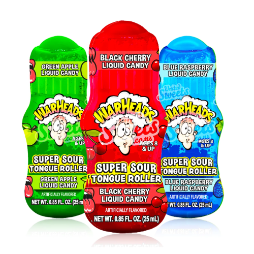 Warheads特酸舌尖滚珠糖 25毫升 x 12件