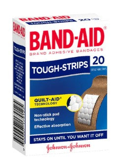 Plaster - Band-Aid Tough Strips 20ct