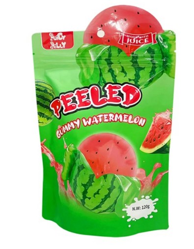 Juicy Jelly Peeled Watermelon 120g x 12ct