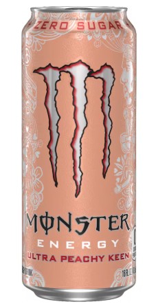 Monster Ultra Peachy Keen 500ml x 4ct