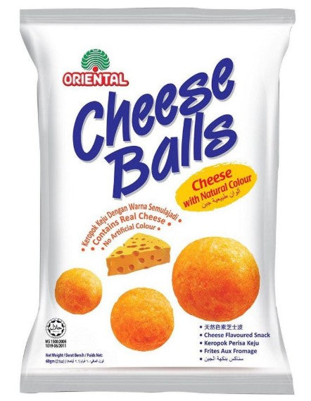 Oriental Cheese Balls 60g x 10ct