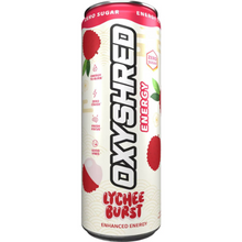 Oxyshred Energy Lychee Burst 355ml x 12ct