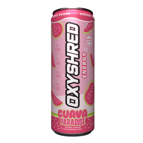 Oxyshred Energy Kuawa Paradaise 355ml x 12ct