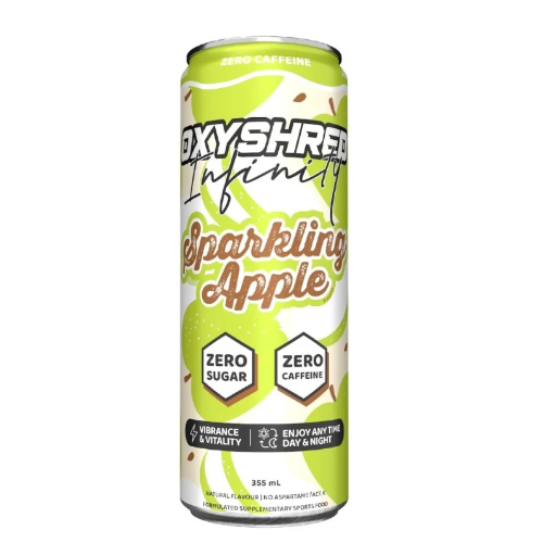 Oxyshred Energy Sparking Apple 355ml x 12ct