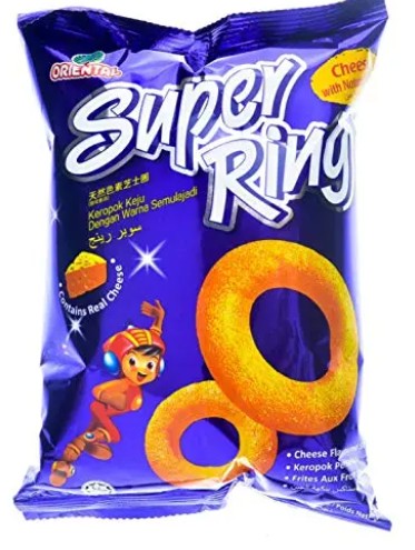 Oriental Super Rings Cheese 60g x 10ct