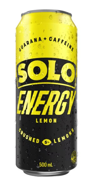 Schweppes Solo Energy 500ml x 24ct
