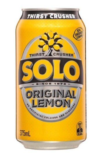 Schweppes Solo Original Lemon  375ml x 30ct