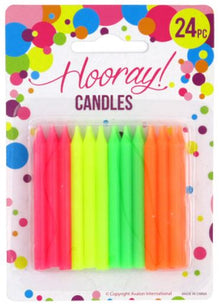 Candles - Neon x 24ct