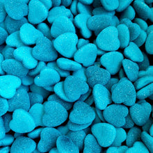 Vidal Filled Blue Raspberry Hearts 125ct
