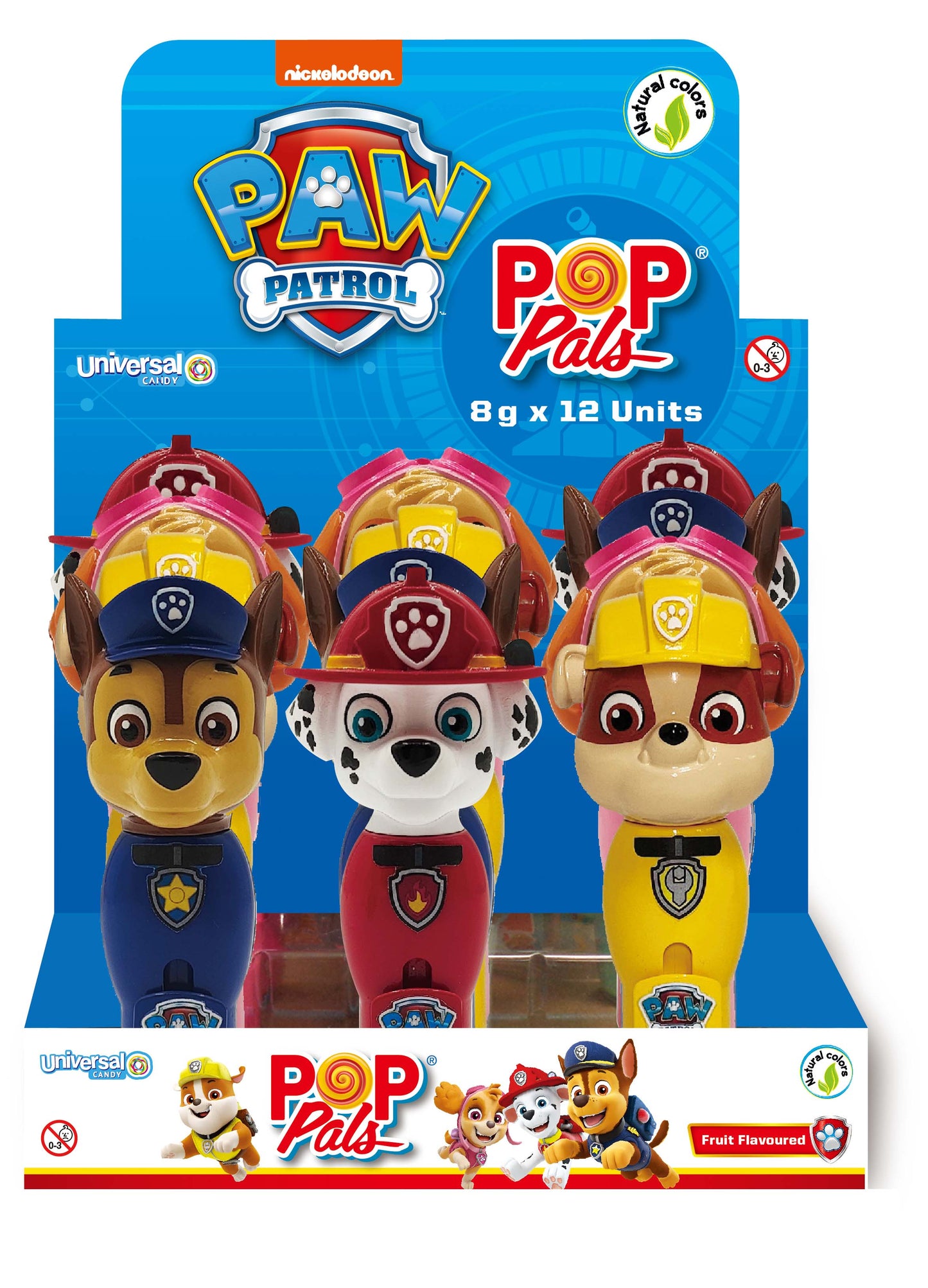 Paw Patrol - Pop Pals 8g x 12ct