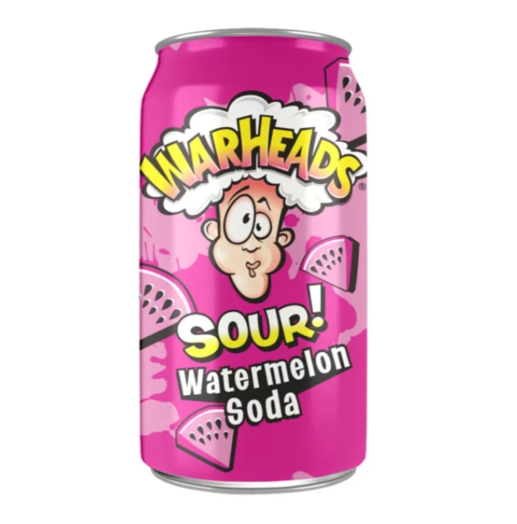 Warheads Sour Watermelon 355ml x 12ct