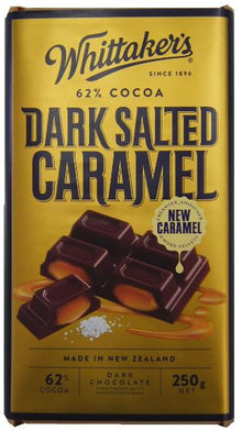 Whittakers Blocks 250g Dark Salted Caramel x 12ct