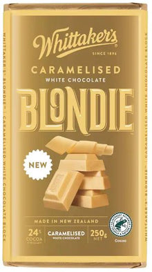 Whittakers Blocks 250g Caramalised Blondie x 12ct