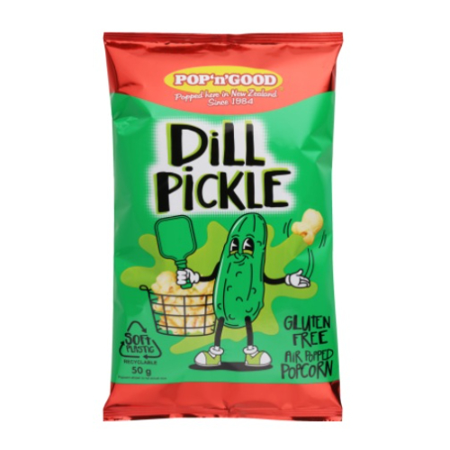 Pop N Good Dill Pickle Popcorn 50g x 14ct