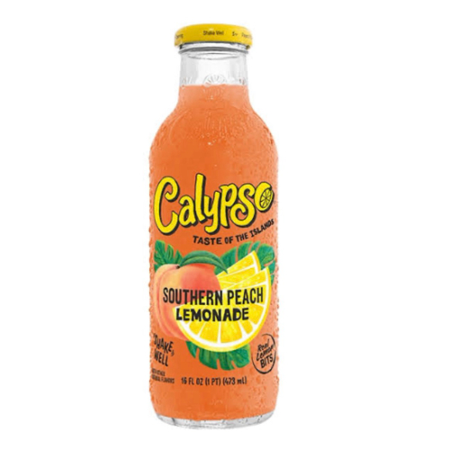 Calypso Southern Peach Lemonade 473ml x 12ct